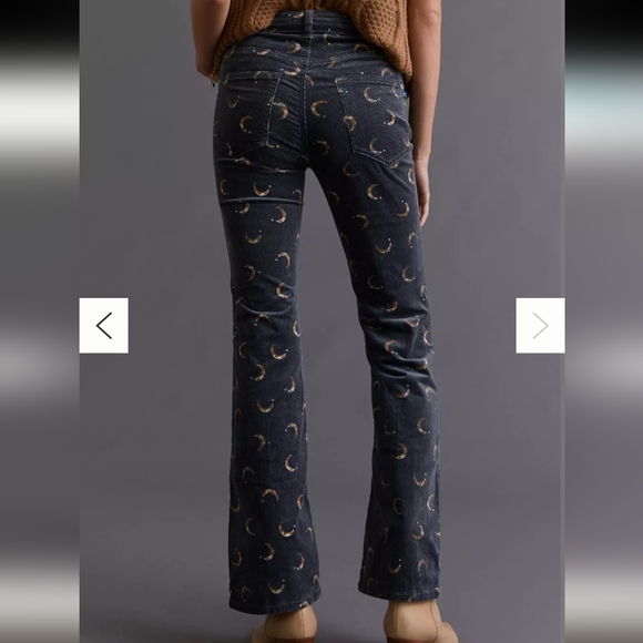 Anthropology/Pilcro Moon flare corduroy pants - Picture 2 of 13
